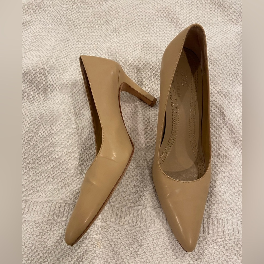 Elegant Taupe Women's Heels